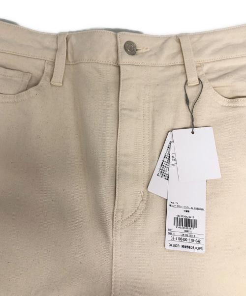 theory luxe（セオリーリュクス）theory luxe (セオリーリュクス) ストレートパンツ / 03-4106400 ベージュ サイズ:42の古着・服飾アイテム