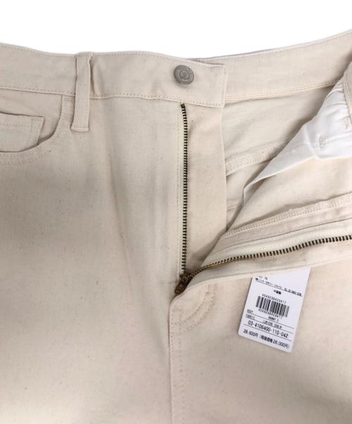 theory luxe（セオリーリュクス）theory luxe (セオリーリュクス) ストレートパンツ / 03-4106400 ベージュ サイズ:42の古着・服飾アイテム