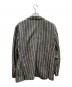 CIRCOLO 1901 (チルコロ1901) ストライプテーラードジャケット グレー サイズ:56：10000円