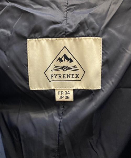 Pyrenex（ピレネックス）Pyrenex (ピレネックス) ダウンコート ネイビー サイズ:FR34　JP36の古着・服飾アイテム