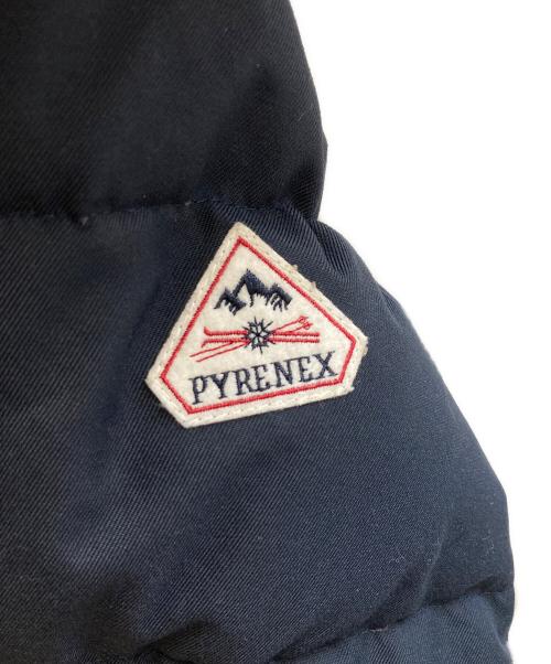 Pyrenex（ピレネックス）Pyrenex (ピレネックス) ダウンコート ネイビー サイズ:FR34　JP36の古着・服飾アイテム