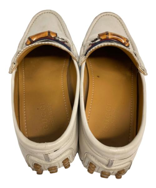 GUCCI（グッチ）GUCCI (グッチ) シェリーライン ローファー アイボリー サイズ:7の古着・服飾アイテム
