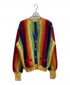 MAUS&HOFFMANマウス&ホフマン）の古着「ストライプカーディガン」｜マルチカラー