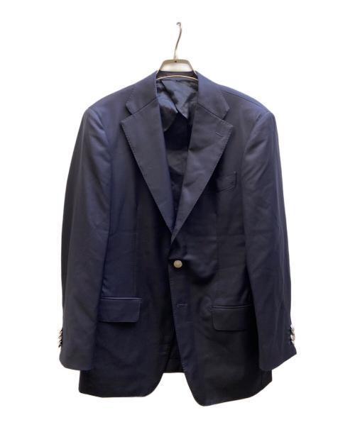 ESTNATION（エストネーション）ESTNATION (エストネーション) 段返り3Bジャケット ネイビー サイズ:46の古着・服飾アイテム