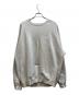 X-LARGE（エクストララージ）の古着「TWO TONE BACKSIDE OG CREWNECK SWEAT」｜グレー