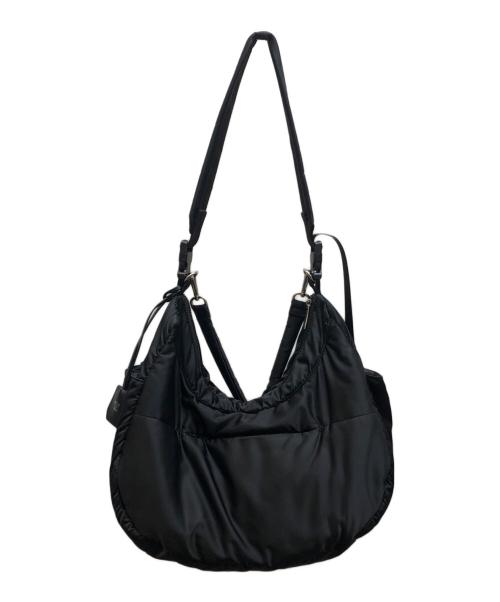 BETTER THAN GOOD（ベターザングッド）BETTER THAN GOOD (ベターザングッド) haru (ハル) FRAMeWORK (フレームワーク) 2WAY NYLON SHOULDER BAG ブラックの古着・服飾アイテム