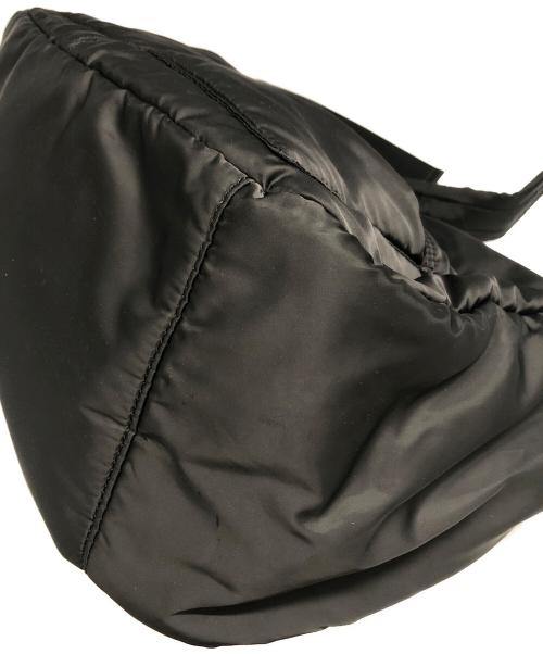 BETTER THAN GOOD（ベターザングッド）BETTER THAN GOOD (ベターザングッド) haru (ハル) FRAMeWORK (フレームワーク) 2WAY NYLON SHOULDER BAG ブラックの古着・服飾アイテム