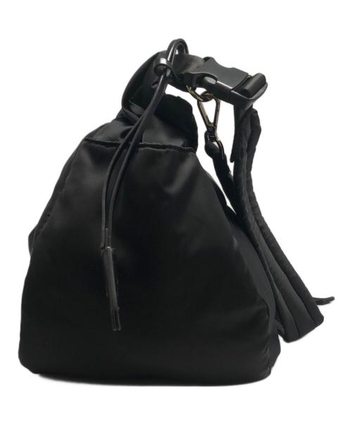 BETTER THAN GOOD（ベターザングッド）BETTER THAN GOOD (ベターザングッド) haru (ハル) FRAMeWORK (フレームワーク) 2WAY NYLON SHOULDER BAG ブラックの古着・服飾アイテム