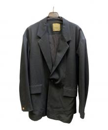 UNITED TOKYO（ユナイテッドトーキョー）の古着「HARD GABARDINE JACKET」｜ブラック