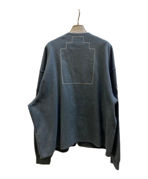 C.E（シーイー）C.E (シーイー) オーバーダイジップカーディガン グレー サイズ:XLの古着・服飾アイテム