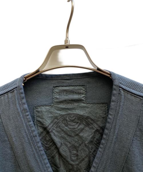 C.E（シーイー）C.E (シーイー) オーバーダイジップカーディガン グレー サイズ:XLの古着・服飾アイテム