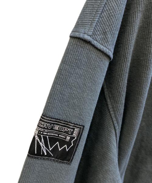 C.E（シーイー）C.E (シーイー) オーバーダイジップカーディガン グレー サイズ:XLの古着・服飾アイテム