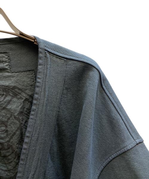 C.E（シーイー）C.E (シーイー) オーバーダイジップカーディガン グレー サイズ:XLの古着・服飾アイテム