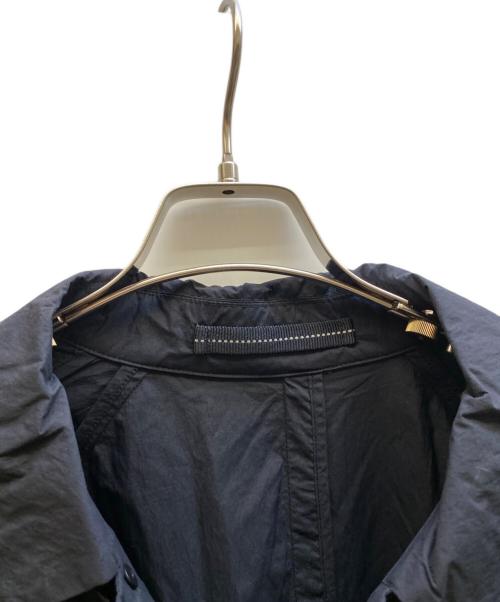 and wander（アンドワンダー）and wander (アンドワンダー) water repellent light coat ブラック サイズ:Lの古着・服飾アイテム