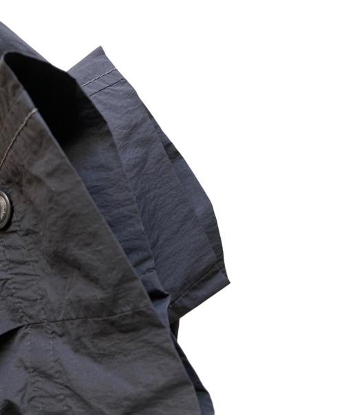 and wander（アンドワンダー）and wander (アンドワンダー) water repellent light coat ブラック サイズ:Lの古着・服飾アイテム
