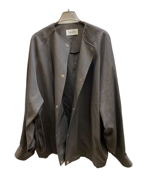 THE RERACS（ザ リラクス）THE RERACS (ザ リラクス) カラーレスラグランブルゾン グレー サイズ:48の古着・服飾アイテム
