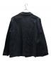 KABEL (カベル) シルク混モールスキンフレンチワークジャケット ブラック サイズ:2：14000円