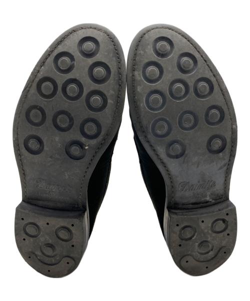 berwick（バーウィック）berwick (バーウィック) スエード ペニーローファー ブラック サイズ:6 1/2の古着・服飾アイテム