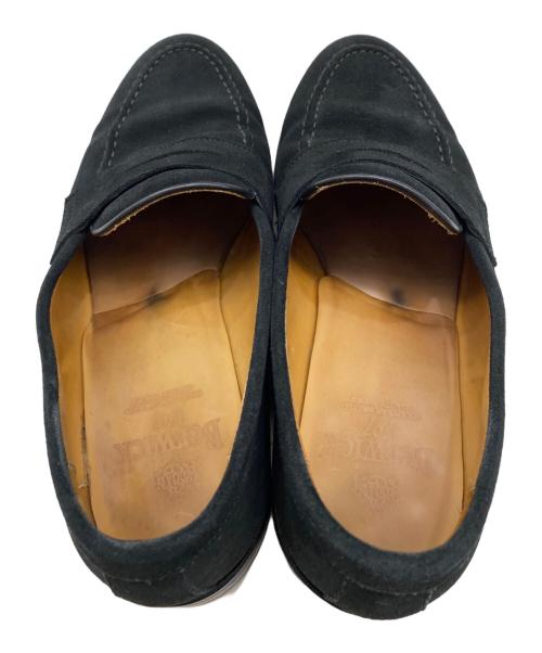 berwick（バーウィック）berwick (バーウィック) スエード ペニーローファー ブラック サイズ:6 1/2の古着・服飾アイテム