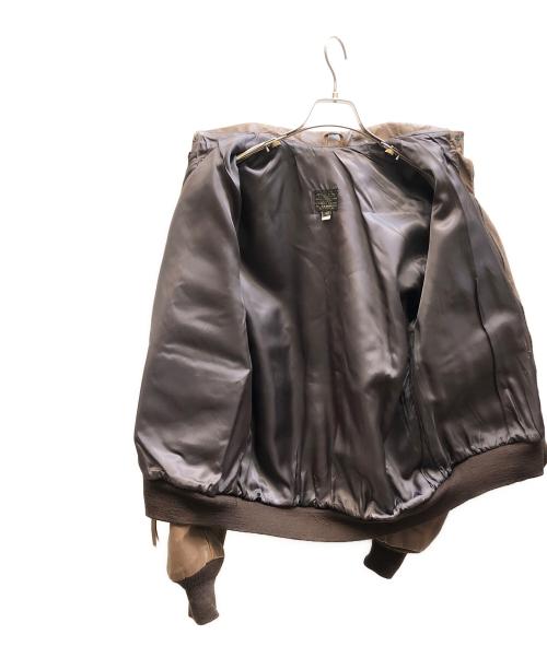 Willis&Geiger（ウィルスガイガー）Willis&Geiger (ウィルスガイガー) A-2フライトジャケット ブラウン サイズ:40の古着・服飾アイテム