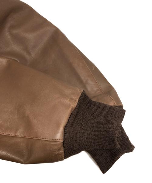 Willis&Geiger（ウィルスガイガー）Willis&Geiger (ウィルスガイガー) A-2フライトジャケット ブラウン サイズ:40の古着・服飾アイテム
