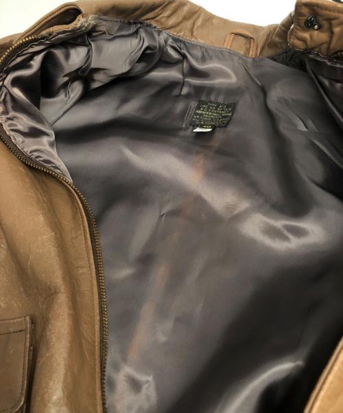 Willis&Geiger（ウィルスガイガー）Willis&Geiger (ウィルスガイガー) A-2フライトジャケット ブラウン サイズ:40の古着・服飾アイテム