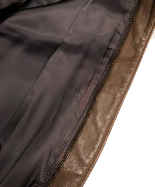 Willis&Geiger（ウィルスガイガー）Willis&Geiger (ウィルスガイガー) A-2フライトジャケット ブラウン サイズ:40の古着・服飾アイテム