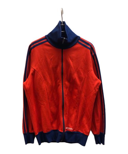 adidas（アディダス）adidas (アディダス) 70'sトラックジャケット ネイビー×オレンジ サイズ:6の古着・服飾アイテム