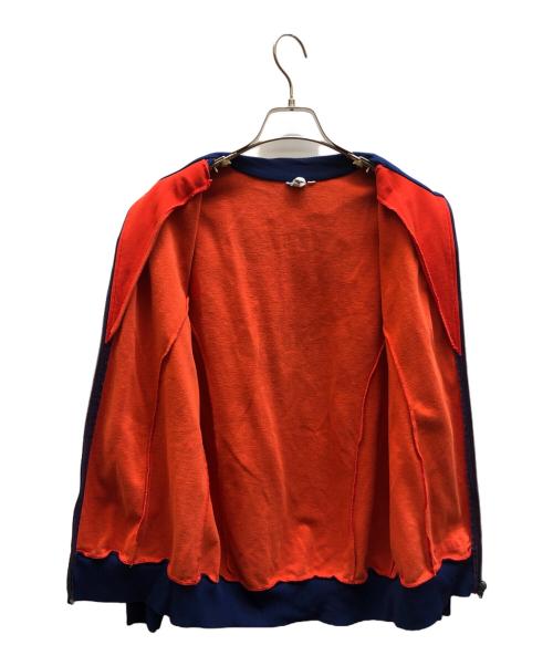 adidas（アディダス）adidas (アディダス) 70'sトラックジャケット ネイビー×オレンジ サイズ:6の古着・服飾アイテム