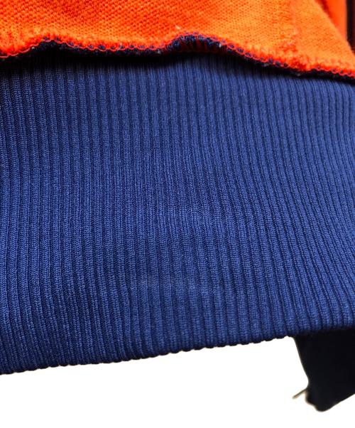 adidas（アディダス）adidas (アディダス) 70'sトラックジャケット ネイビー×オレンジ サイズ:6の古着・服飾アイテム
