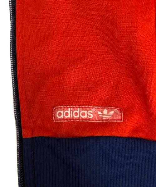 adidas（アディダス）adidas (アディダス) 70'sトラックジャケット ネイビー×オレンジ サイズ:6の古着・服飾アイテム