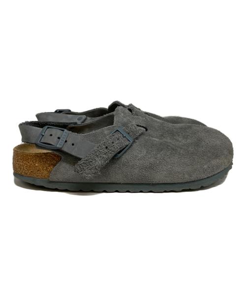 BIRKENSTOCK（ビルケンシュトック）BIRKENSTOCK (ビルケンシュトック) トキオ スエードサンダル ブルー サイズ:260の古着・服飾アイテム