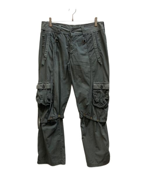 MARITHE+FRANCOIS GIRBAUD（マリテフランソワジルボー）MARITHE+FRANCOIS GIRBAUD (マリテフランソワジルボー) カーゴパンツ グリーン サイズ:Lの古着・服飾アイテム