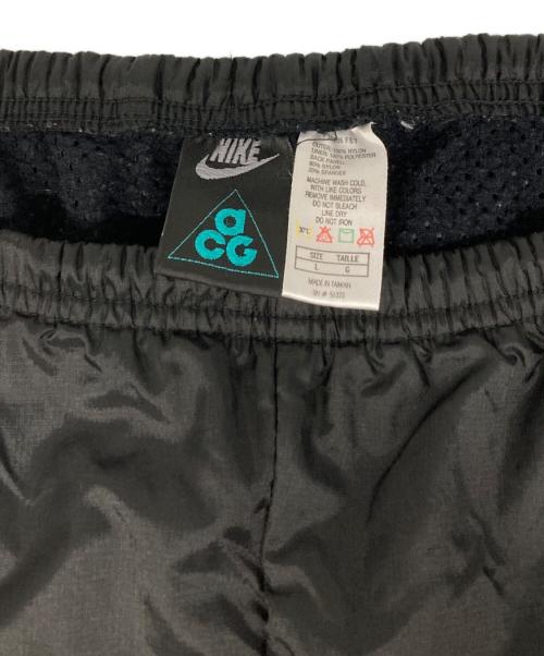 NIKE ACG（ナイキエーシージー）NIKE ACG (ナイキエーシージー) 90‘sナイロンパンツ ブラック サイズ:Lの古着・服飾アイテム