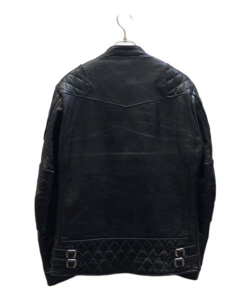 ROTAR（ローター）ROTAR (ローター) ダブルライダースジャケット ブラック サイズ:Lの古着・服飾アイテム