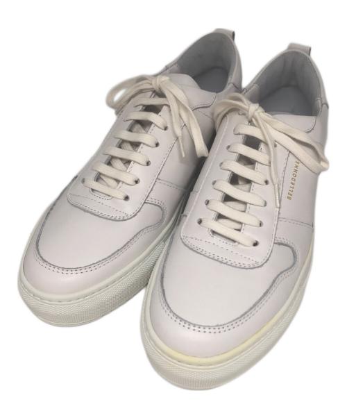 BELLEDONNE（ベルドンヌ）BELLEDONNE (ベルドンヌ) ローカットスニーカー ホワイト サイズ:41の古着・服飾アイテム