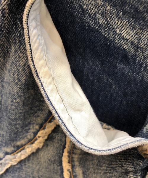 THUG CLUB（サグ クラブ）THUG CLUB (サグ クラブ) Tribal Denim Pants インディゴ サイズ:1の古着・服飾アイテム