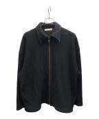 jiedaジエダ）の古着「リップルジップジャケット」｜ブラック