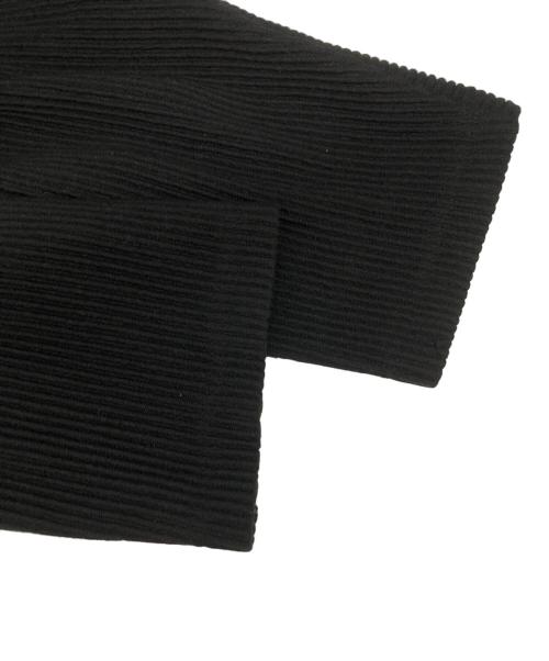 jieda（ジエダ）jieda (ジエダ) リップルジップジャケット ブラック サイズ:1の古着・服飾アイテム