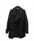 jiedaジエダ）の古着「オーバーサイズPコート」｜ブラック