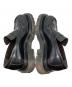 中古・古着 BOTTEGA VENETA (ボッテガベネタ) ラグ フラット ローファー ブラック サイズ:４０：29000円