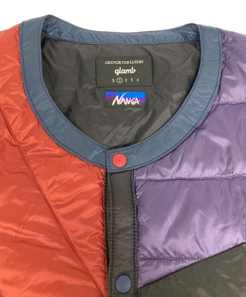 glamb（グラム）glamb (グラム) NANGA (ナンガ) インナーダウンジャケット マルチカラー サイズ:1の古着・服飾アイテム