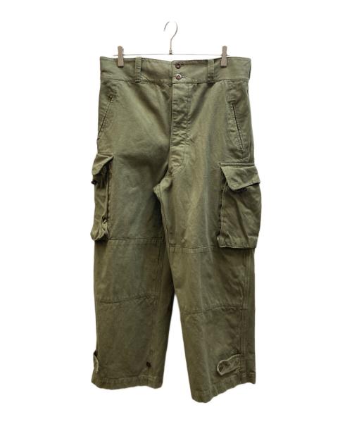 French Army（フランス軍）French Army (フレンチアーミー) M-47  カーゴパンツ カーキ サイズ:35の古着・服飾アイテム