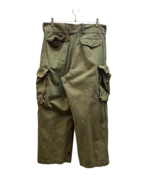 French Army（フランス軍）French Army (フレンチアーミー) M-47  カーゴパンツ カーキ サイズ:35の古着・服飾アイテム