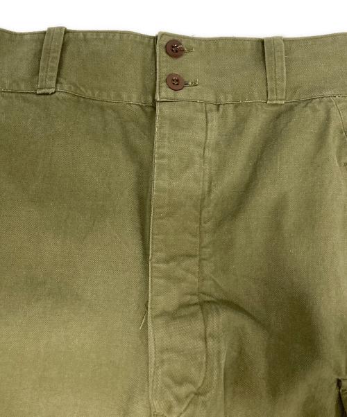 French Army（フランス軍）French Army (フレンチアーミー) M-47  カーゴパンツ カーキ サイズ:35の古着・服飾アイテム