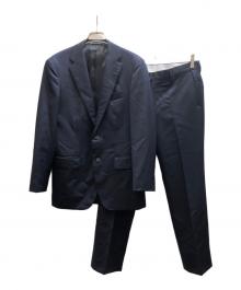 green label relaxing（グリーンレーベルリラクシング）の古着「REDA サージ 2B RV セットアップスーツ」｜ネイビー