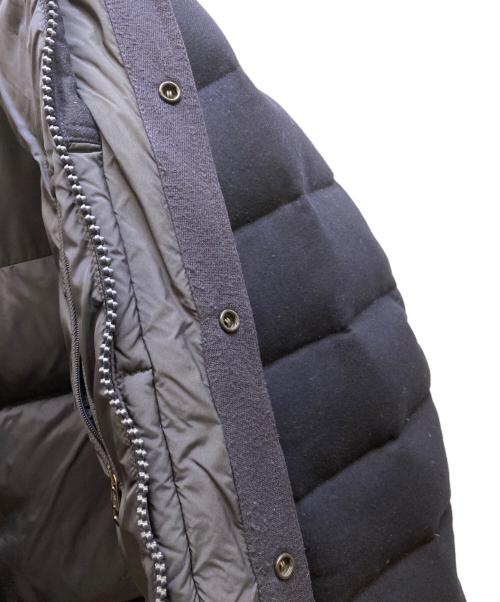 MONCLER（モンクレール）MONCLER (モンクレール) EGIDE 異素材切替ダウンジャケット ネイビー サイズ:4の古着・服飾アイテム