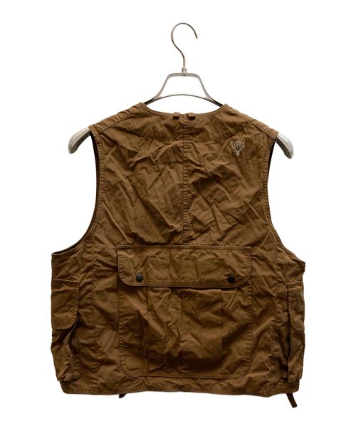 South2 West8（サウスツー ウエストエイト）South2 West8 (サウスツー ウエストエイト) Tenkara Vest ブラウン サイズ:Sの古着・服飾アイテム