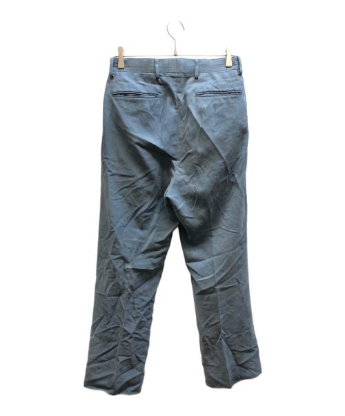 NEAT（ニート）NEAT (ニート) 2tuck slacks ブルー サイズ:42の古着・服飾アイテム