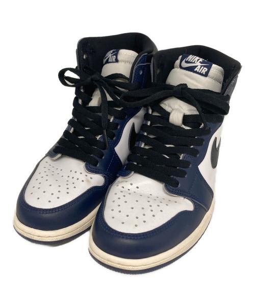 NIKE（ナイキ）NIKE (ナイキ) エアジョーダン1 レトロ ハイ OG ブルー サイズ:26cmの古着・服飾アイテム